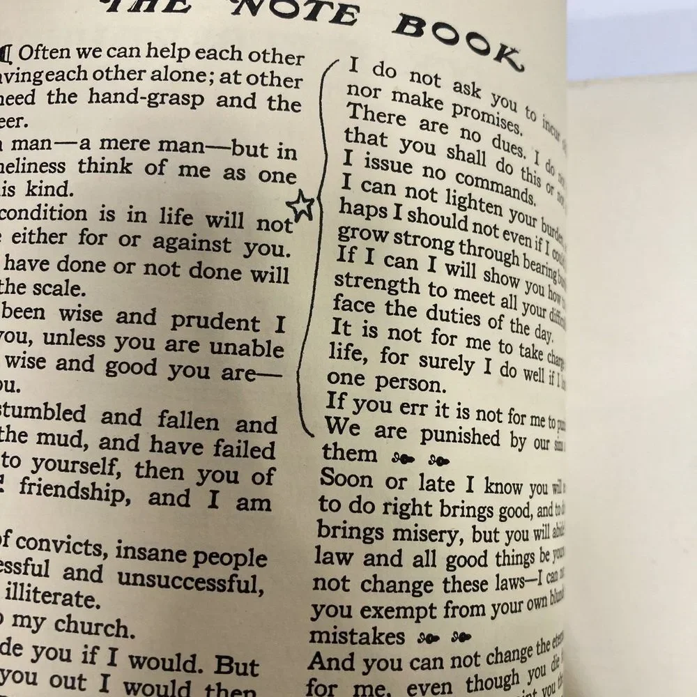 Lot of 2‎ Elbert Hubbard's Scrap Book 1923 and Note Book 1927 PB Quotes Essays